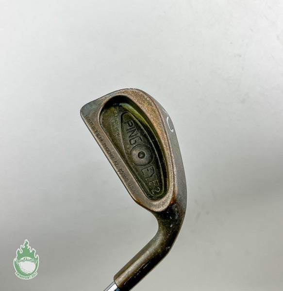 Used Ping Black Dot Eye 2 Beryllium Copper 2 Iron Stiff Flex Steel Golf Club