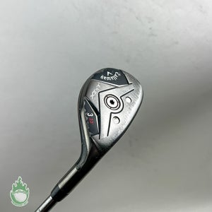 Used Callaway APEX '19 3 Hybrid 20* Catalyst 70g Stiff Flex Graphite Golf Club
