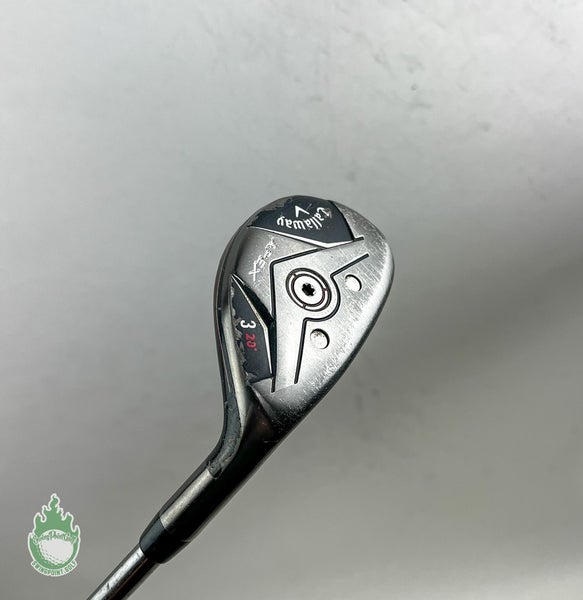 Used Callaway APEX '19 3 Hybrid 20* Catalyst 70g Stiff Flex Graphite Golf Club