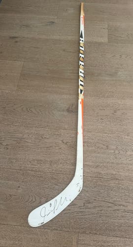 *Singed* Joe Pavelski San Jose Sharks Hockey stick