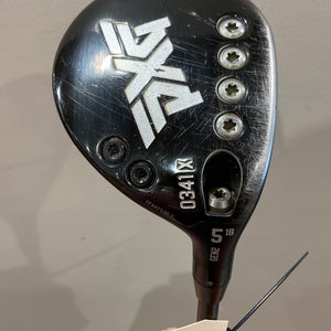 Used Men's PXG 0341 X Gen2 Right Handed 5 Wood | Stiff Flex | HZRDUS Smoke Graphite Shaft