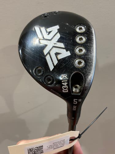 Used Men's PXG 0341 X Gen2 Right Handed 5 Wood | Stiff Flex | HZRDUS Smoke Graphite Shaft