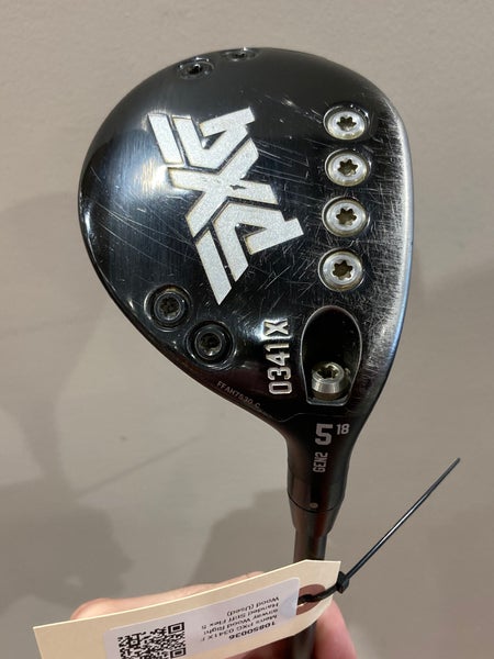 Used Men's PXG 0341 X Gen2 Right Handed 5 Wood | Stiff Flex | HZRDUS Smoke Graphite Shaft