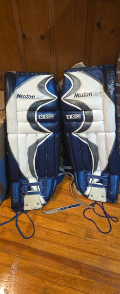 34" CCM Heaton Kolzig Goalie Leg Pads (Used)