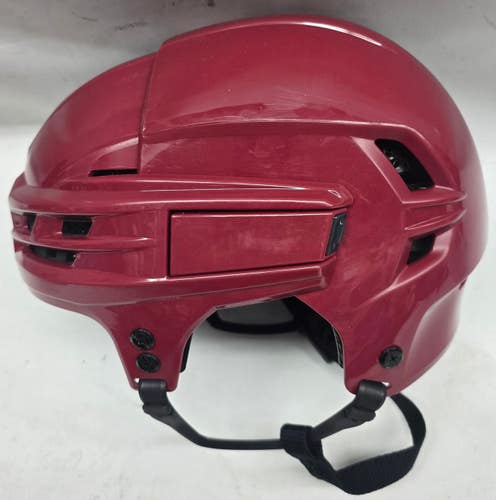 CCM SUPER TACKS X CUSTOM PRO STOCK HOCKEY HELMET MAROON MEDIUM NEW (2) (14375)