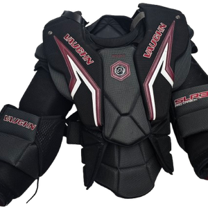 Vaughn SLR3 Pro Carbon Pro Stock Goalie Chest Protector ETRA LARGE Used NCAA (14376)