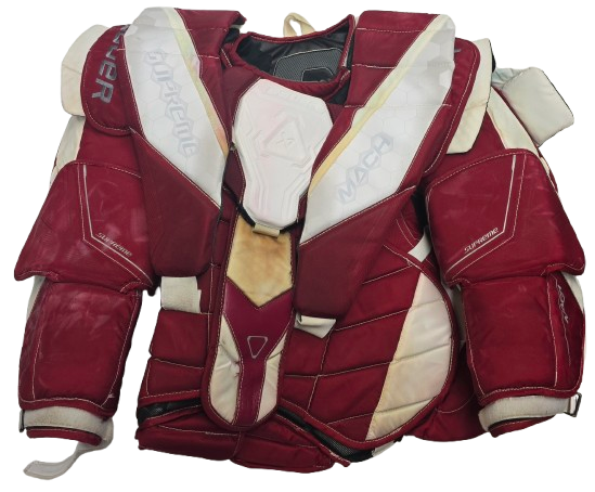 Bauer Supreme Mach Pro Stock Goalie Chest Protector XL Used NCAA (14377)