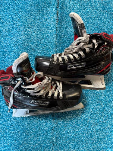Senior Bauer Vapor 1X Hockey Goalie Skates Extra Wide Width 9 (Used)