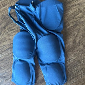 Blue Unisex Small Youth Russell Athletic Game Pants (New)