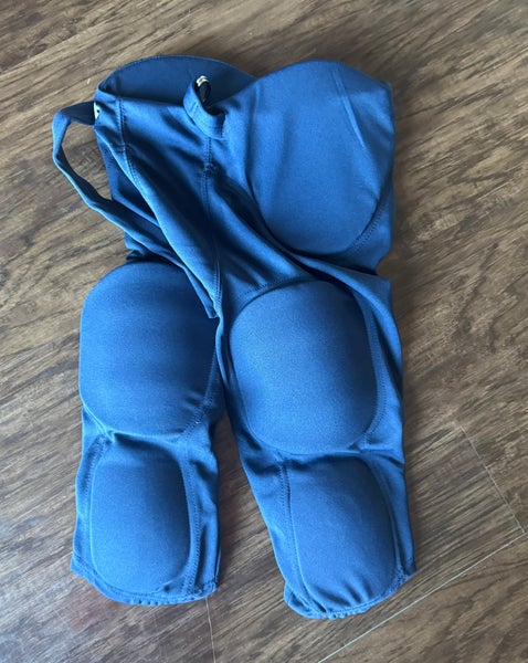Blue Unisex Small Youth Russell Athletic Game Pants (New)