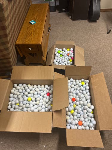 Assorted Golf Balls