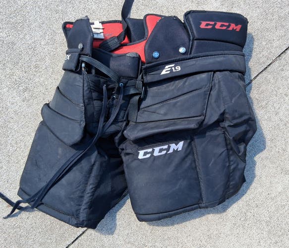 Intermediate Large CCM E1.9 Hockey Goalie Pants (Used)