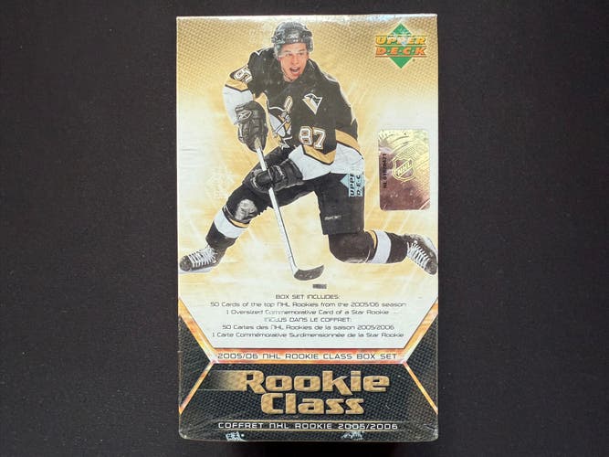 2005-06 Upper Deck Hockey Rookie Class Factory Sealed Box Set Crosby Ovechkin