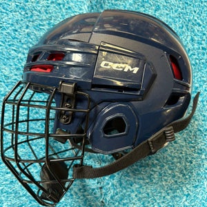 Blue Small CCM Tacks 70 Helmet (Used)