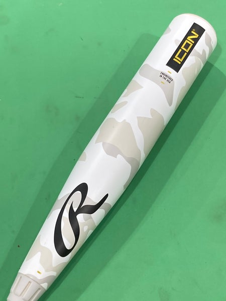 2025 Rawlings Icon Composite Bat USSSA Certified (-8) Composite 22 oz 30" (Used)