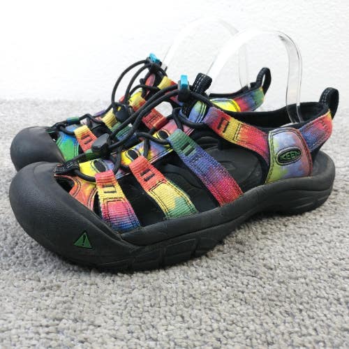 Keen Newport H2 Womens Size 7 Sandals Retro Rainbow Tie Dye Slingback Waterproof