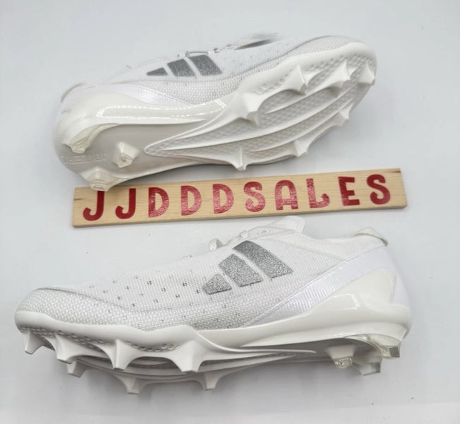 Adidas Adizero Electric‎ Men\'s White Silver IE4374 Football Cleats Size 13 New Adidas Adizero Electric Men main image 4