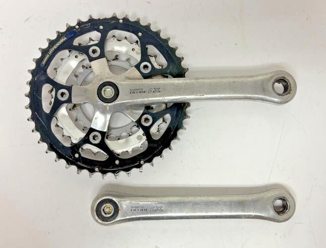 Vintage 1990s Shimano Deore LX FC-M563 170mm 44/32/22 Mtn Bike Triple Crankset