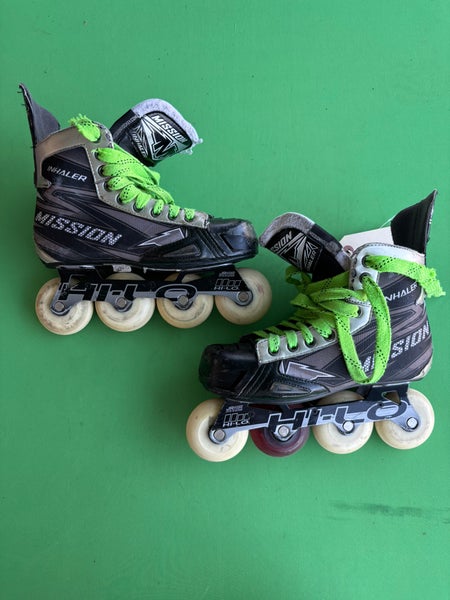 Junior Mission Inhaler NLS6 Inline Skates Wide Width Size 5 (Used)