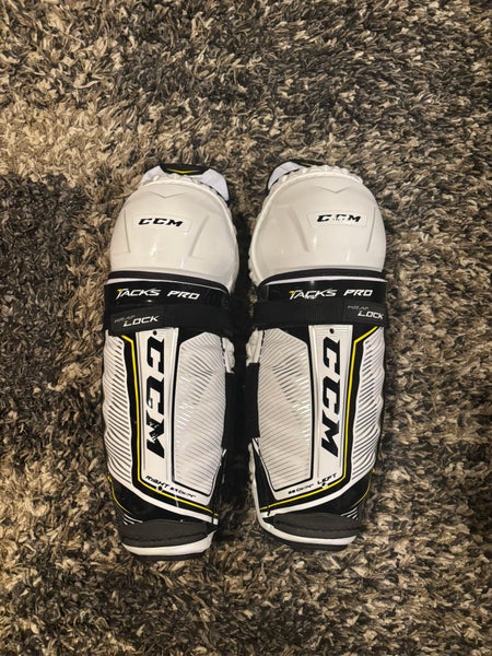 Senior CCM Tacks pro 14" Shin Pads Pro Stock (New)