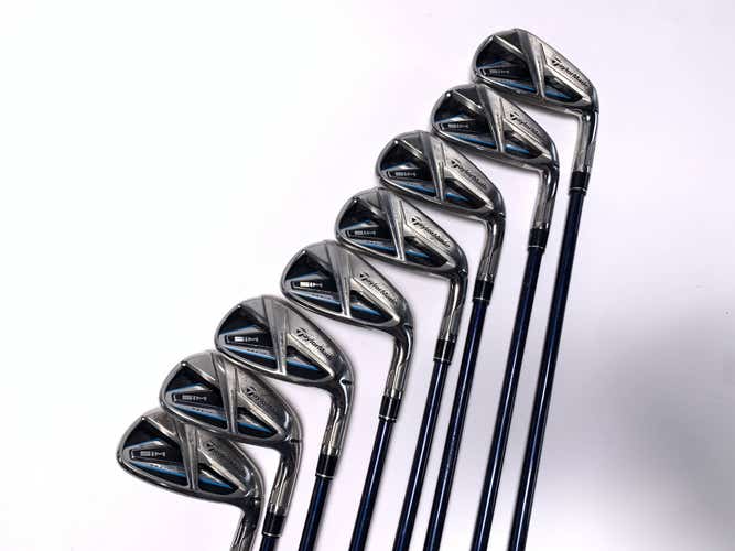 TaylorMade SIM MAX Iron Set 4-PW+GW Fujikura Ventus Blue 6R Regular RH