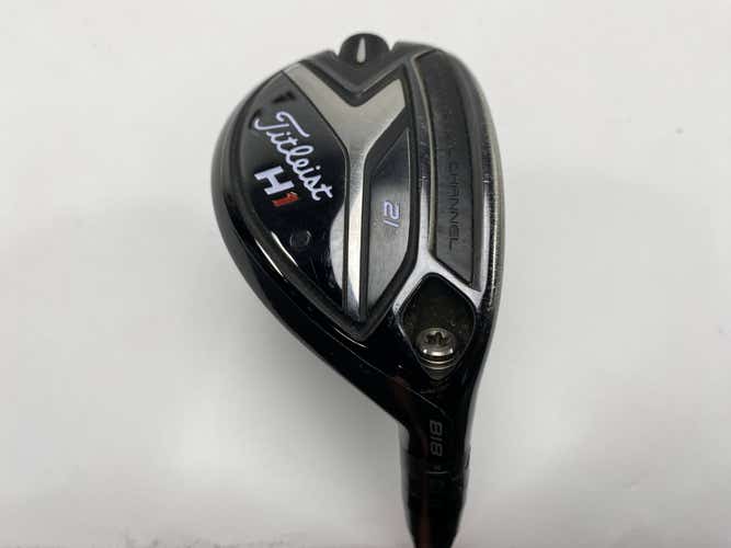 Titleist 818 H1 3 Hybrid 21* Mitsubishi Rayon Bassara 60HYB Hi 60g Regular RH
