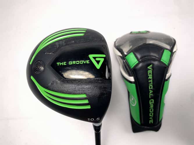 Vertical Groove Golf The Groove Driver 10.5* Aldila NV Green 55g Regular RH HC