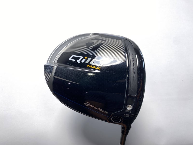 TaylorMade Qi10 MAX Driver 12* Fujikura Speeder NX 50g Senior Graphite Mens RH