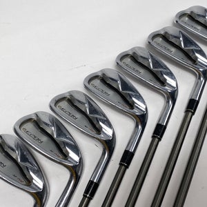 Epon AF 702 Iron Set 5-PW+AW AeroTech SteelFiber i80 Stiff Graphite Mens RH