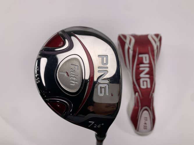 Ping Faith 7 Fairway Wood 26* ULT200 Ladies Graphite Womens RH HC