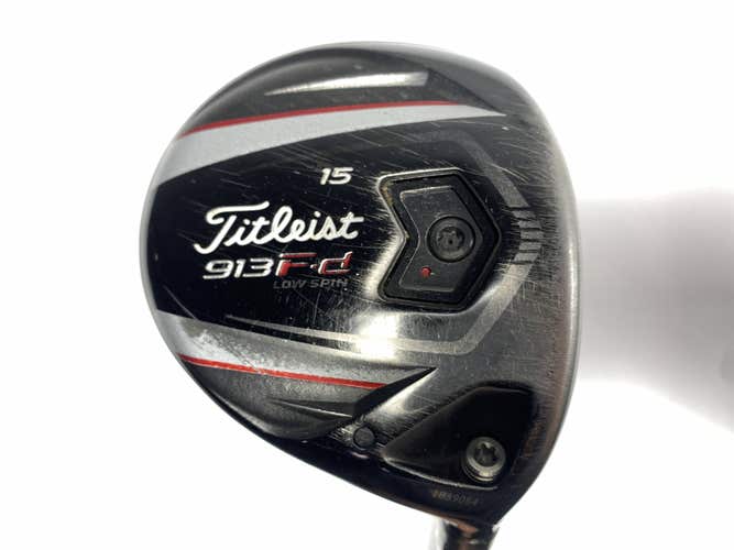 Titleist 913 FD 3 Fairway Wood 15* Aldila RIP Phenom 80g Stiff Graphite Mens RH