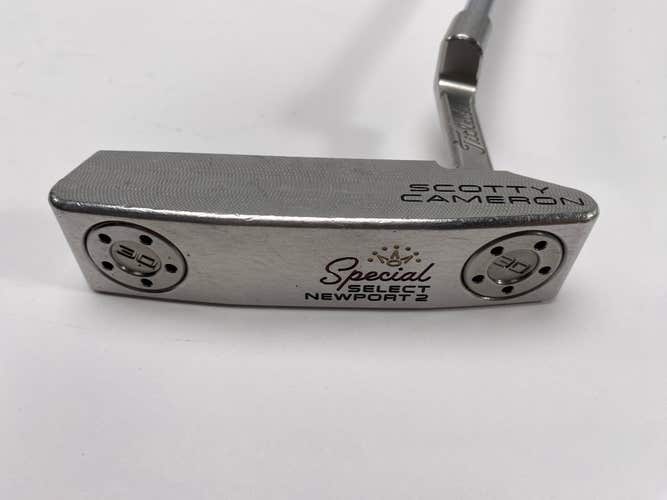 Scotty Cameron Special Select Newport 2 Putter 35" SuperStroke Tour 2.0 Mens RH