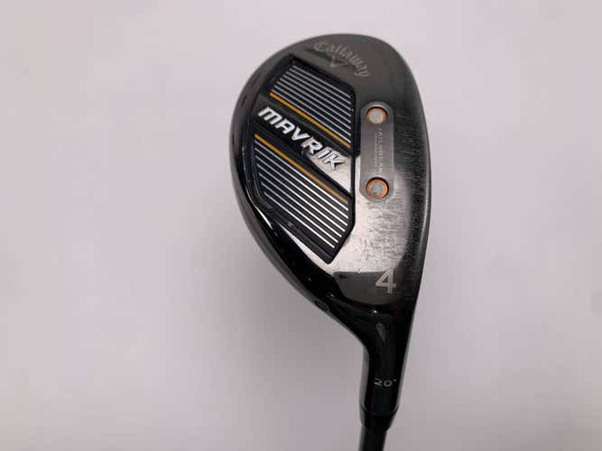 Callaway Mavrik 4 Hybrid 20* Project X Catalyst 5.5 65g Regular Graphite Mens RH