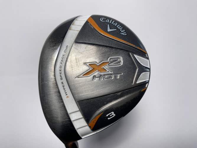 Callaway X2 Hot 3 Fairway Wood 15* Aldila Tour ATX 60g Regular Graphite Mens LH