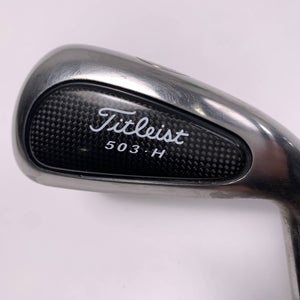 Titleist 503 H Utility Iron 19* Aldila NV Hybrid Stiff Graphite Mens RH