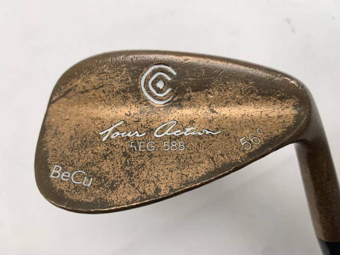 Cleveland 588 Beryllium Copper Sand Wedge SW 56* Wedge Steel Mens RH