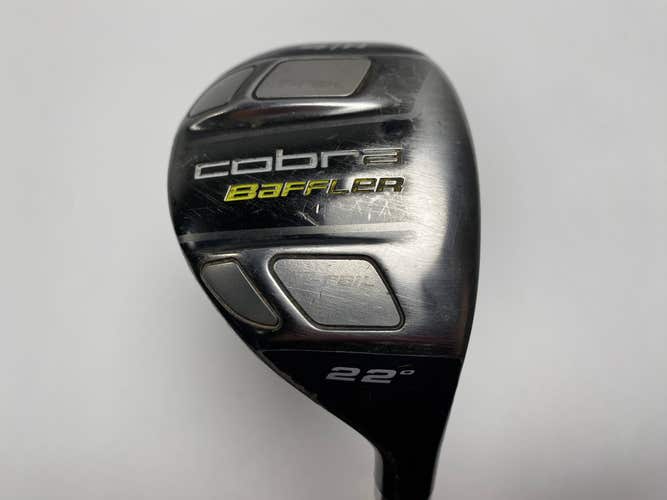 Cobra Baffler T-Rail 4 Hybrid 22* UST ProForce V2 66g Stiff Graphite Mens RH