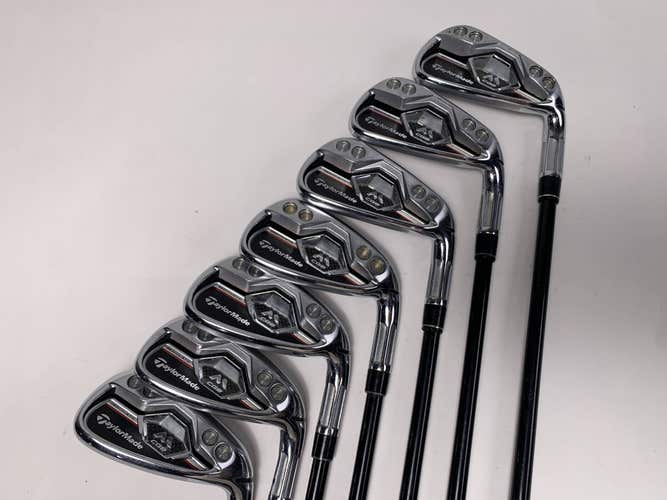 TaylorMade M CGB Iron Set 5-PW+AW Fujikura Atmos 5A Senior Graphite Mens RH