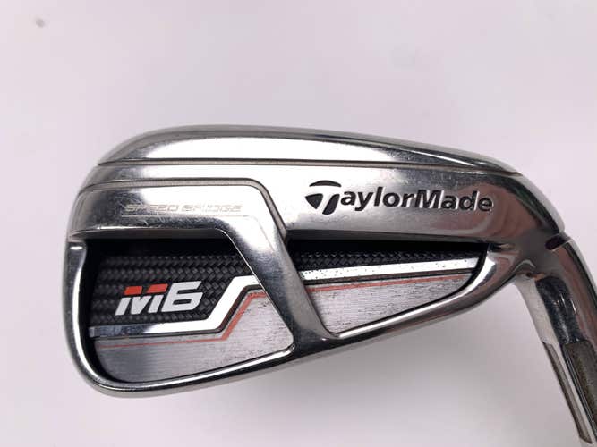 TaylorMade M6 Single 6 Iron Fujikura Atmos 5A Senior Graphite Mens RH