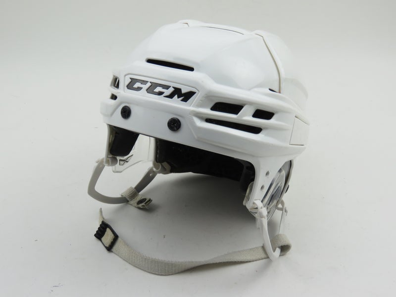 CCM Super Tacks X Pro Stock Hockey Player Helmet White Senior Medium