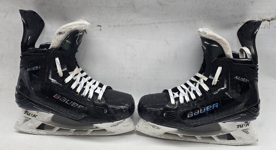 Bauer Supreme Mach Pro Stock Skates 7 D Used NCAA (14385)