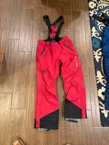 Red Unisex Youth Large Arctica Ski Pants (Used), LIKE NEW