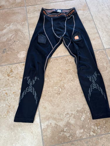 Black Large Boys Shock Doctor Compression with Cup (Used)
