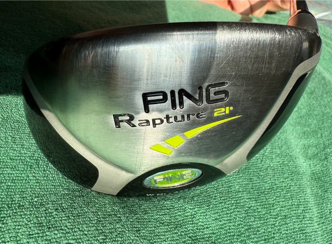Men's 2010 Ping Rapture Right Handed Hybrid Regular Flex 3H (Used)