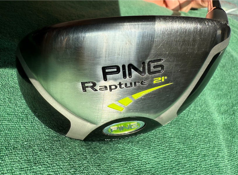 Men's 2010 Ping Rapture Right Handed Hybrid Regular Flex 3H (Used)