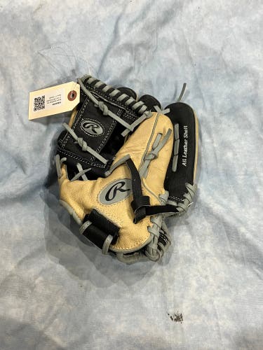 Brown Rawlings Sure Catch RH Baseball Glove 11" (Used)
