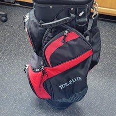 Used Top Flite ORGANIZER Mens Cart Bag Red 11497-S000152035