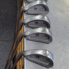 Used Ping EYE 2 BLACK DOT Mens Iron Set LH 3I-PW 11497-S000152020