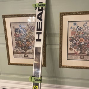 HEAD World Cup Rebels i.DH 218 cm Racing Skis With Bindings Max Din 20 (Used)