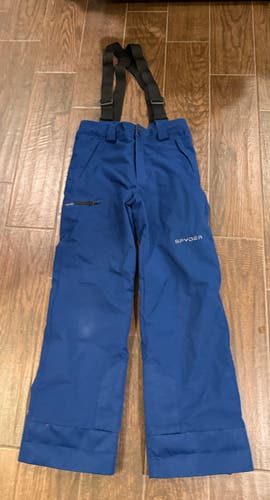 Blue Unisex Youth Size 16 Spyder Ski Pants, used, good condition
